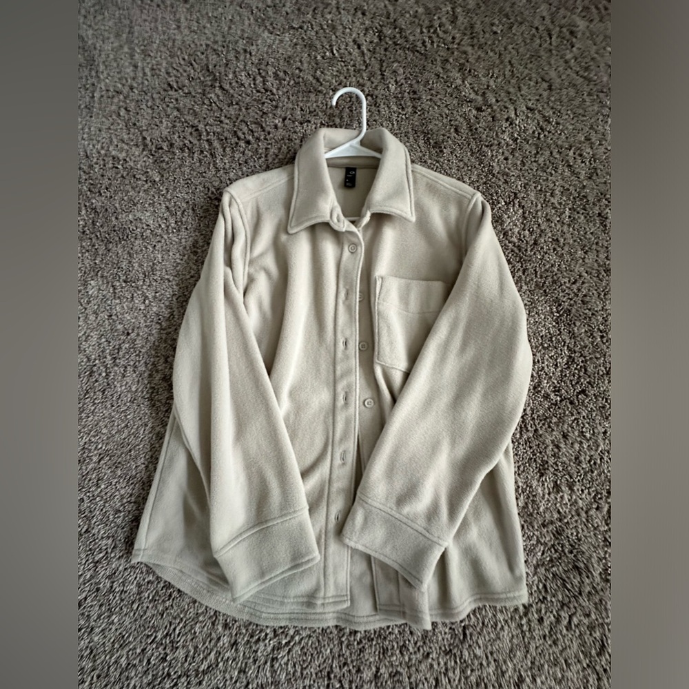 GAP fit button up fleece